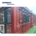 Factory outlets aluminium garden greenhouses with cheap price